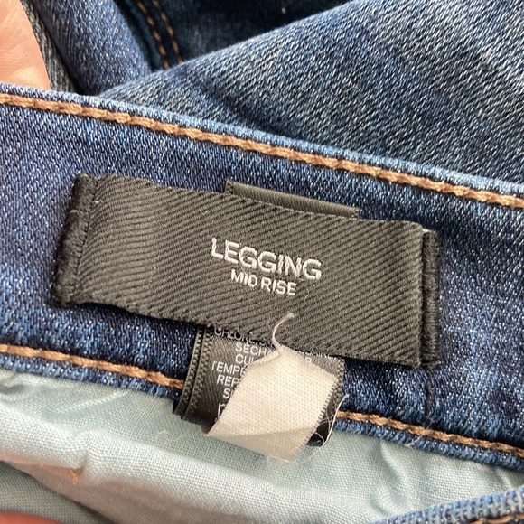 Express mid rise leggings jeans - Picture 6 of 9